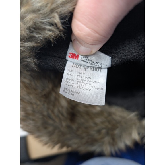 Hot Shot Thinsulate Trapper Real Tree Extra Camo Hunting Hat Cap Ear Flap Medium - Picture 8 of 8